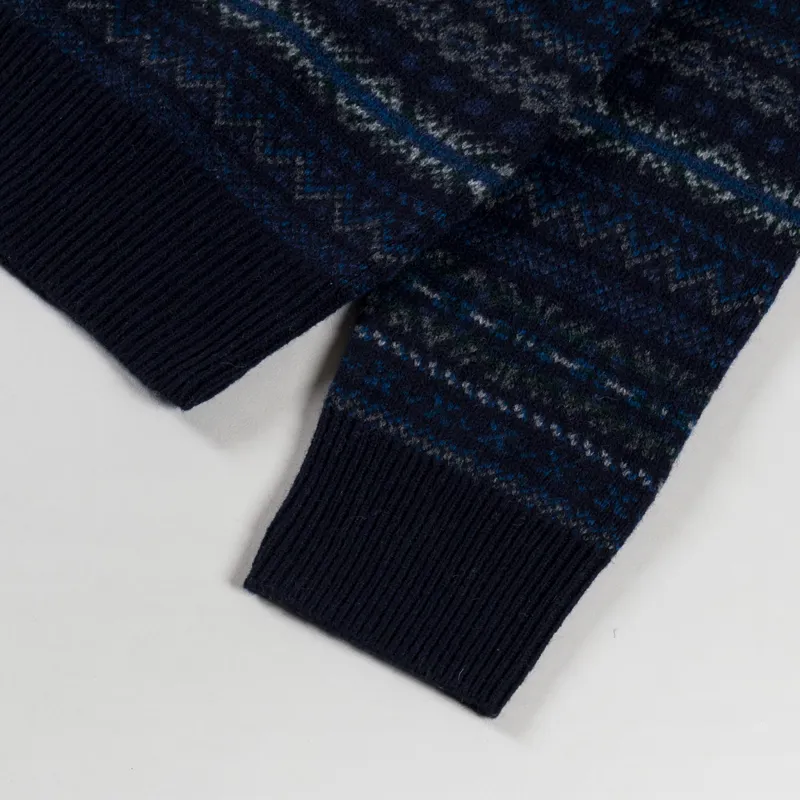 Polo Ralph Lauren Fair Isle Wool Jumper Navy Combo-6