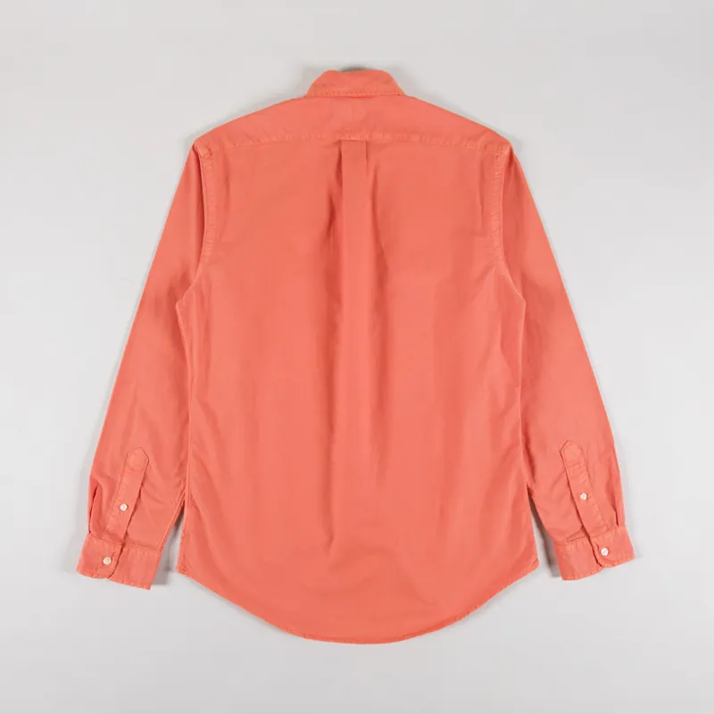 Polo Ralph Lauren Garment Dyed Oxford Shirt Spring Melon-1