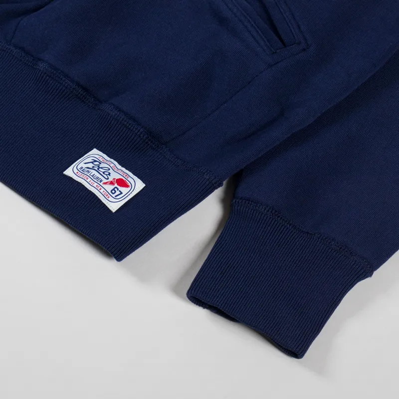 Polo Ralph Lauren Vintage Fit Logo Fleece Sweatshirt Cruise Navy-7
