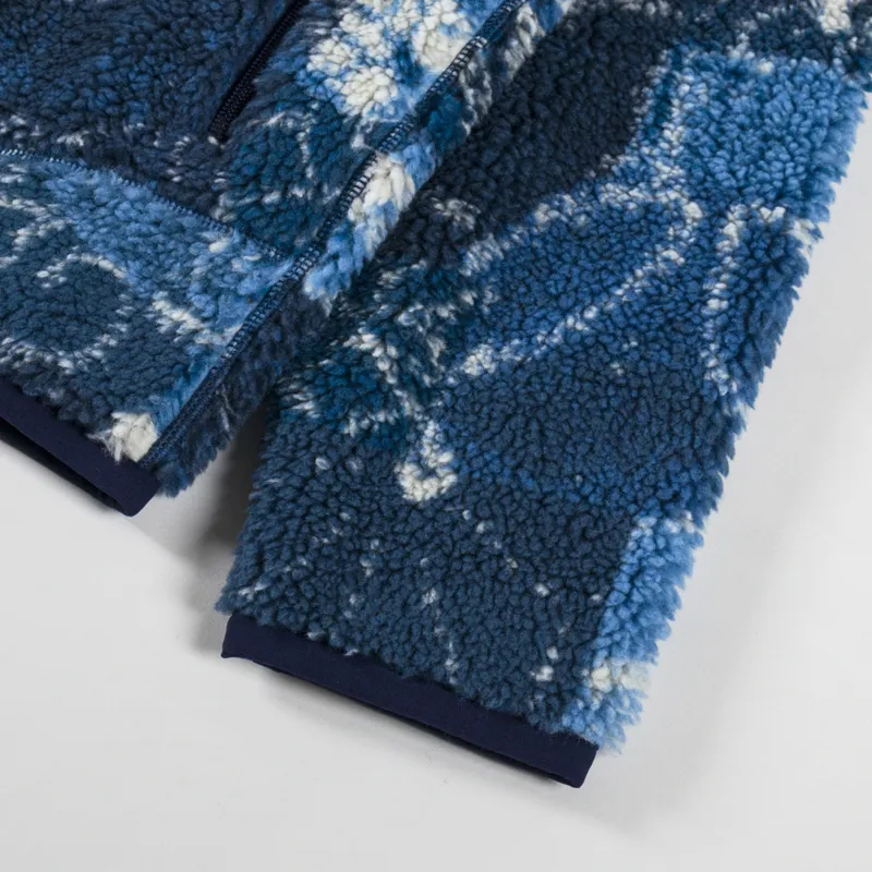 Polo Ralph Lauren Shibori Inspired Fleece Jacket Indigo-10