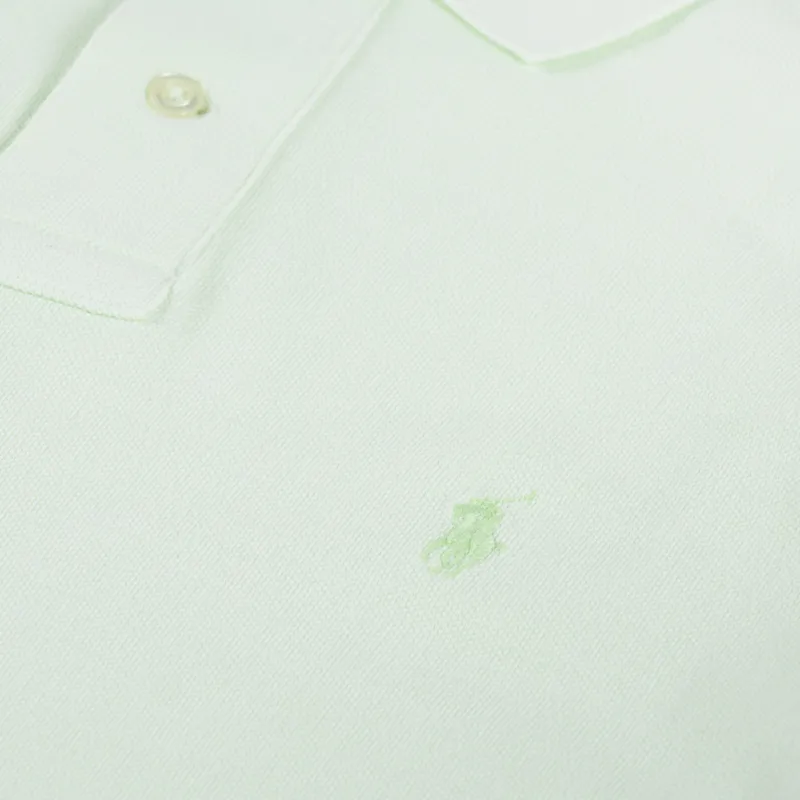 Polo Ralph Lauren Mineral Dyed Mesh Polo Shirt Leaf-3