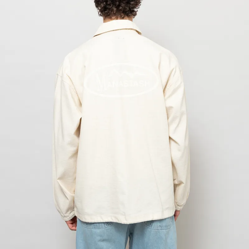 Manastash Hemp Rip Coach Jacket Natural-3