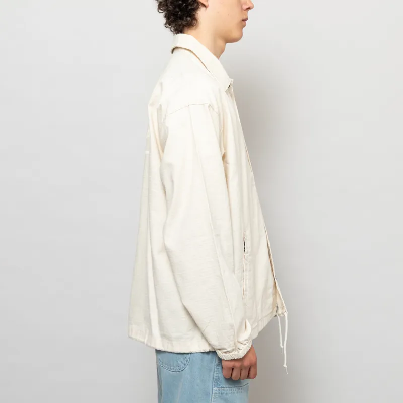 Manastash Hemp Rip Coach Jacket Natural-4