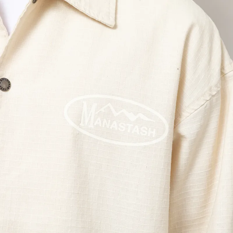 Manastash Hemp Rip Coach Jacket Natural-7