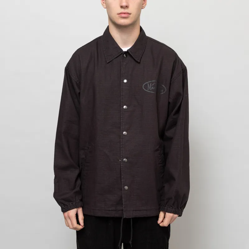 Manastash Hemp Rip Coach Jacket Black