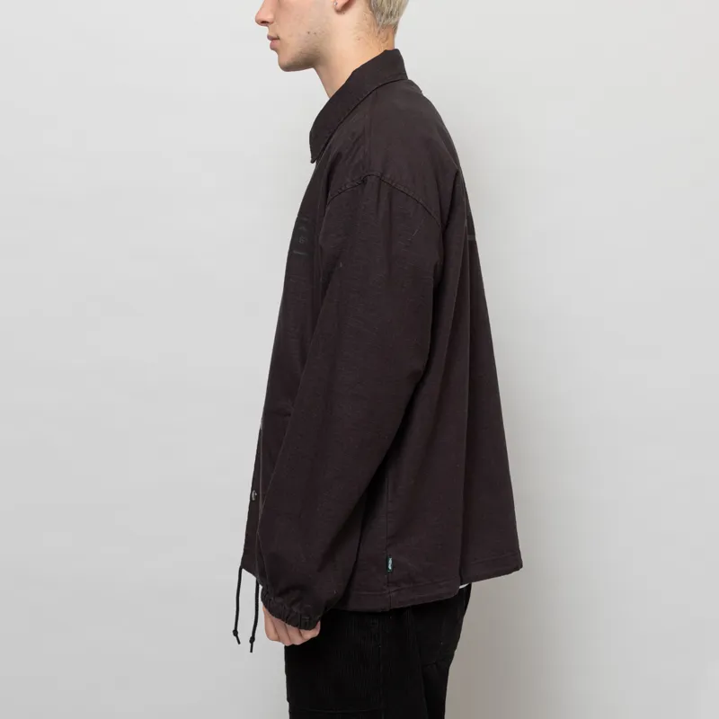 Manastash Hemp Rip Coach Jacket Black-2