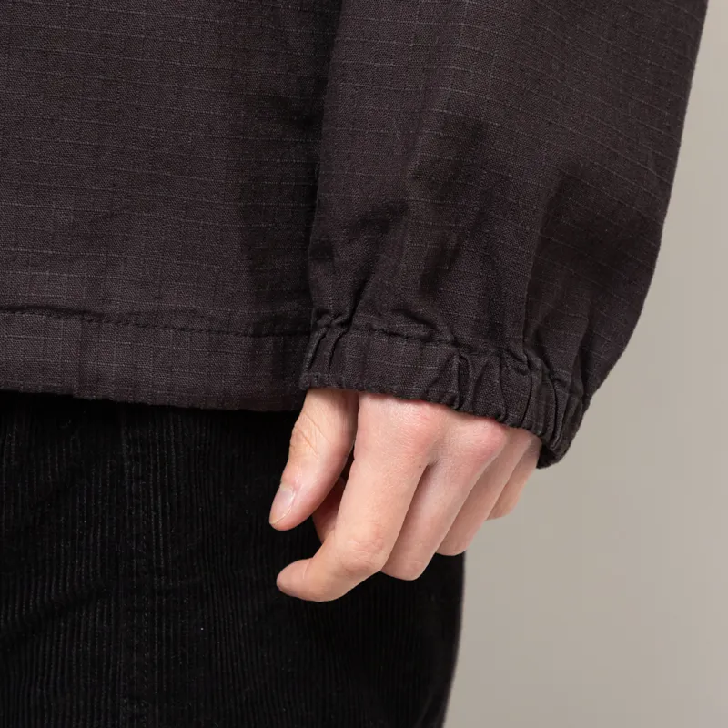 Manastash Hemp Rip Coach Jacket Black-8