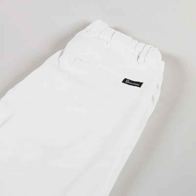 Manastash Flex Climber Wide Leg Pants Off White-5