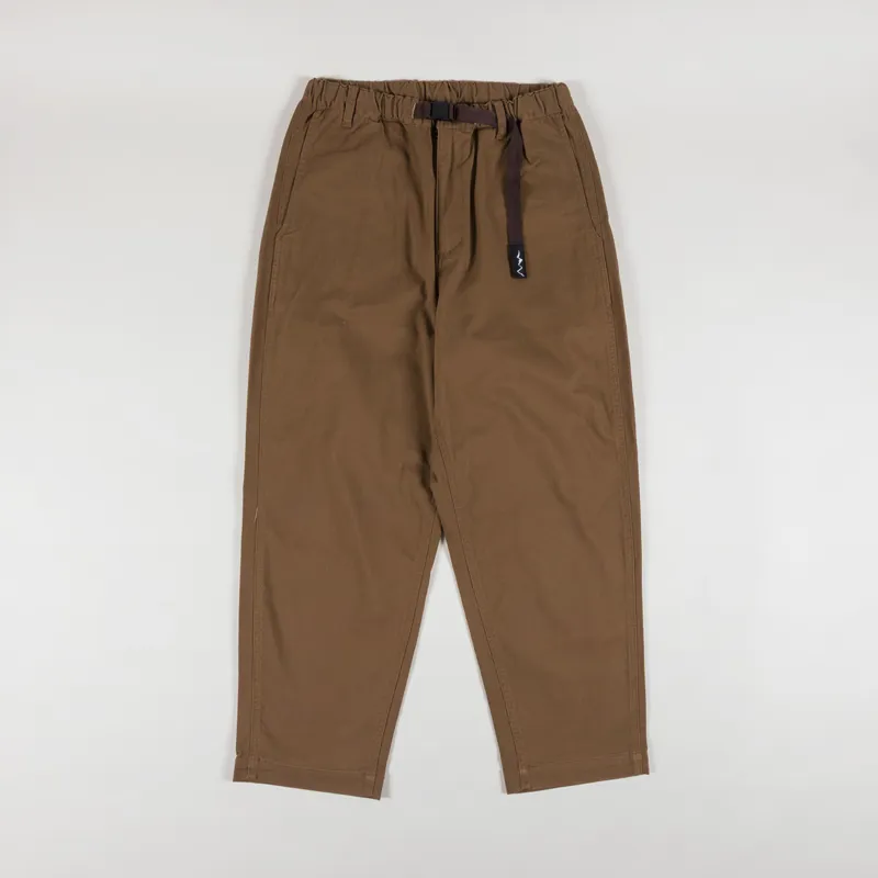 Manastash Flex Climber Wide Leg Pants Brown