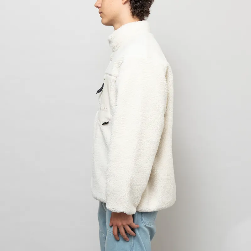 Manastash x Taion Reversible Fleece Down Jacket Natural-2