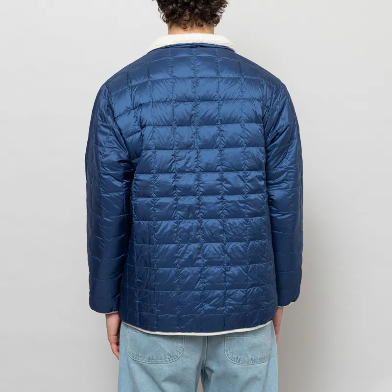 Manastash x Taion Reversible Fleece Down Jacket Natural-8