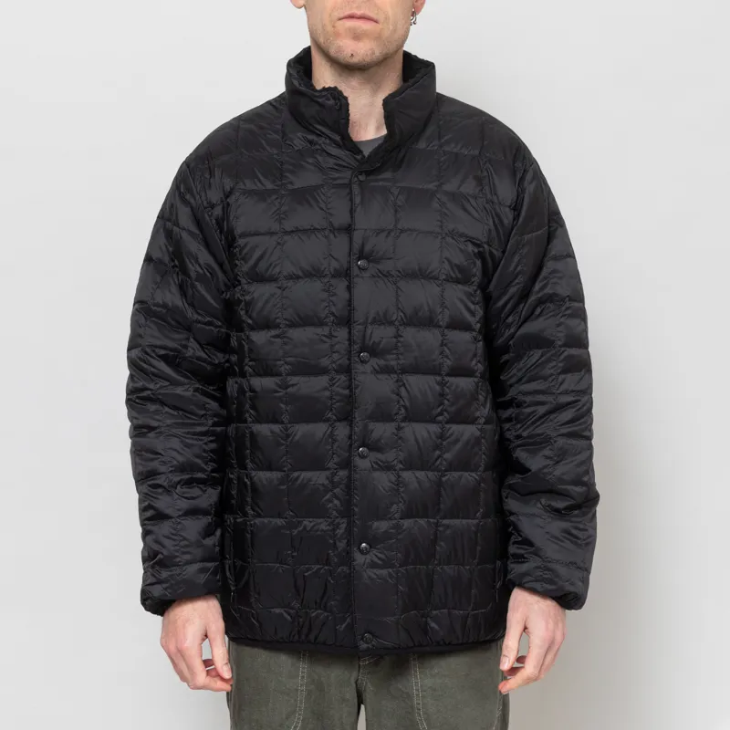 Manastash x Taion Reversible Fleece Down Jacket Black-1