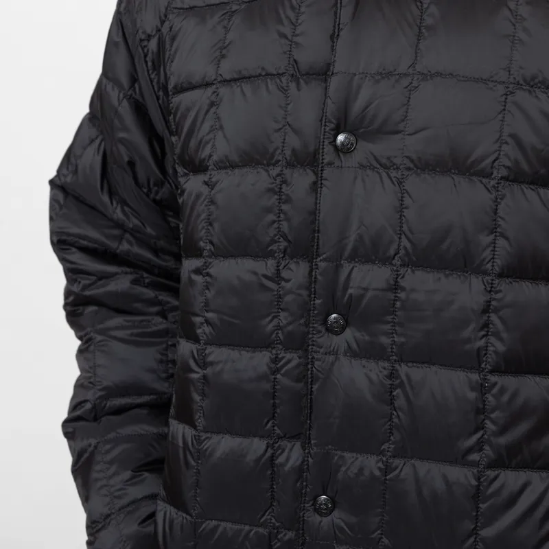 Manastash x Taion Reversible Fleece Down Jacket Black-10