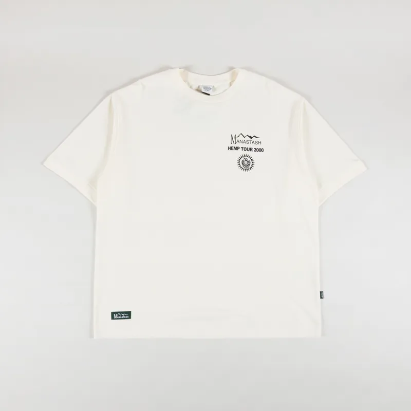 Manastash Hemp Tour 22 T Shirt Natural-1