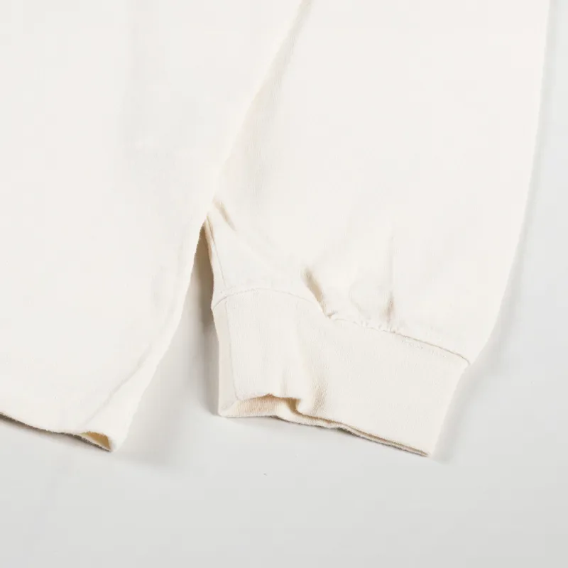 Manastash RE CTN Kaleidescope Long Sleeve T Shirt Off White-4