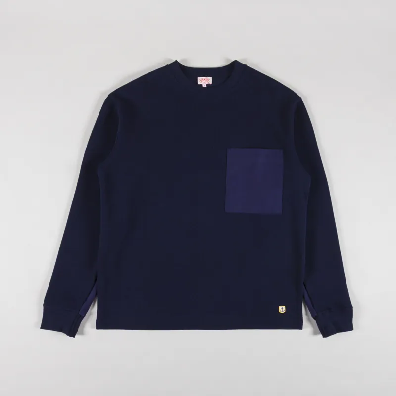 Armor Lux Heritage Crewneck Sweatshirt Marine Deep