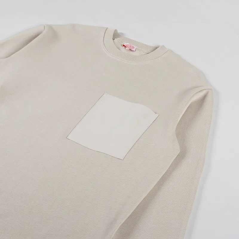 Armor Lux Heritage Crewneck Sweatshirt Sandstone-2