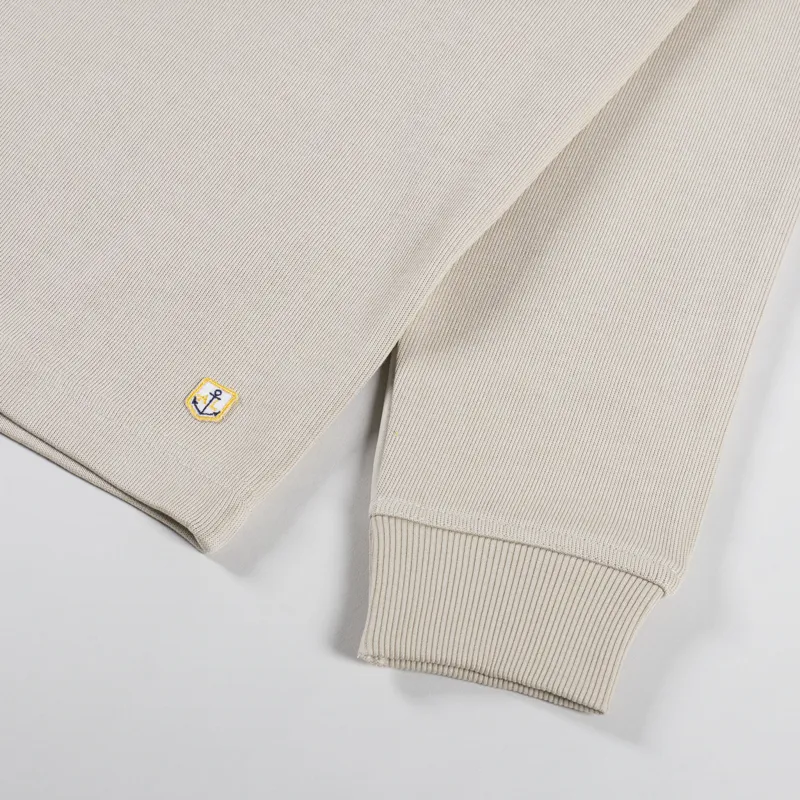 Armor Lux Heritage Crewneck Sweatshirt Sandstone-5