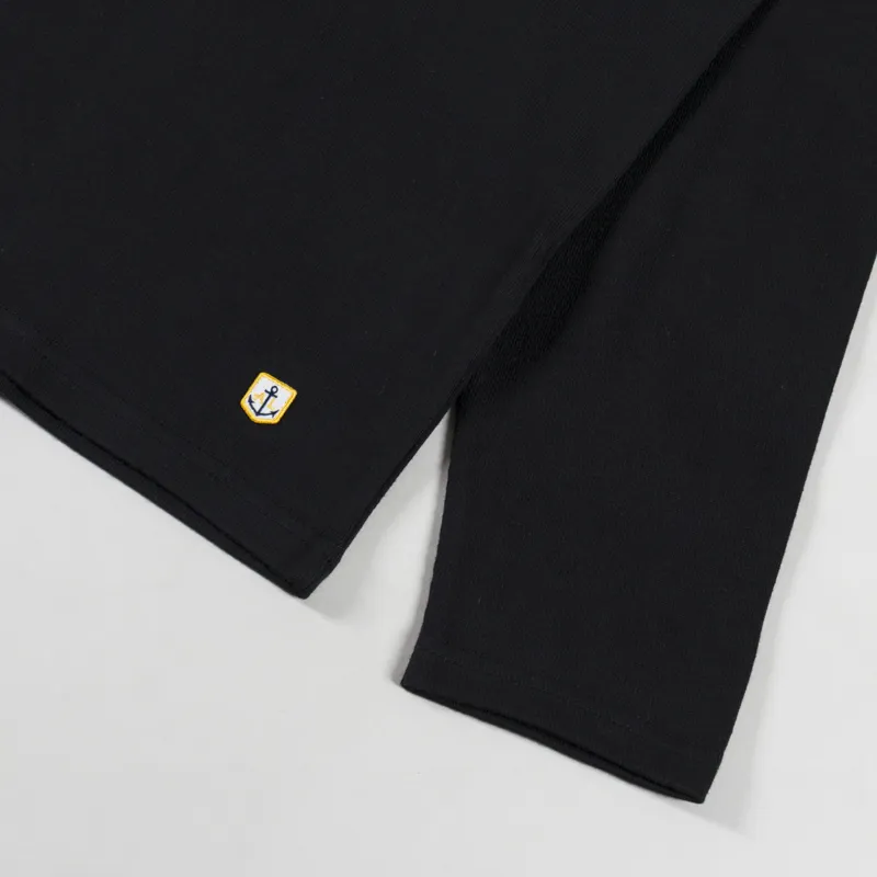 Armor Lux Heritage Organic Long Sleeve T Shirt Noir-4