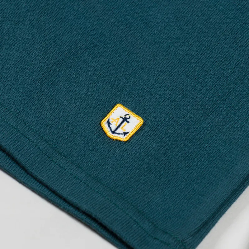 Armor Lux Heritage Organic Long Sleeve T Shirt Dark Storm-4