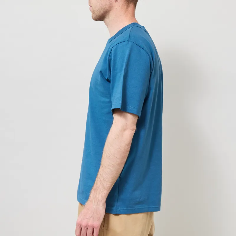 Armor Lux Organic Heritage T Shirt Teal-2