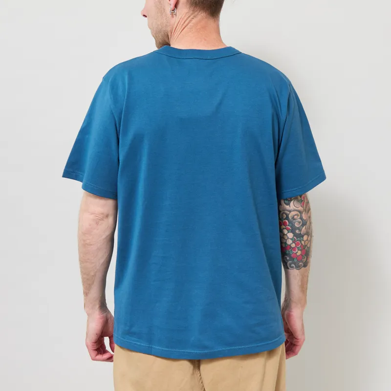 Armor Lux Organic Heritage T Shirt Teal-3