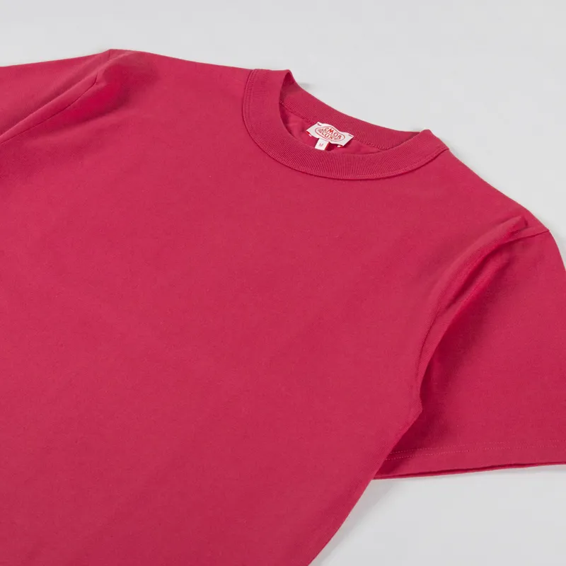 Armor Lux Organic Heritage T Shirt Cardinal-1