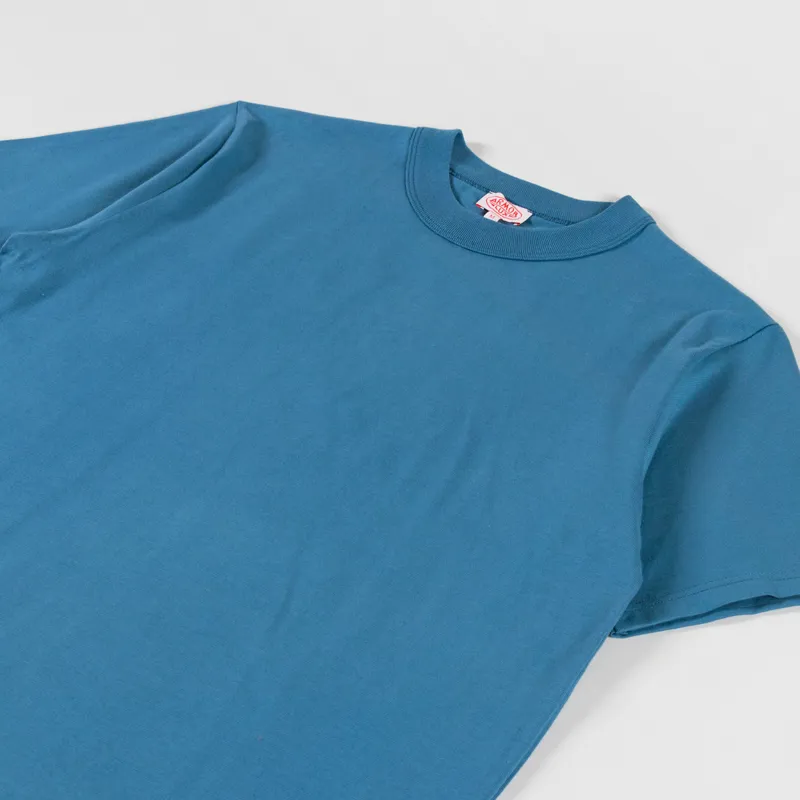 Armor Lux Organic Heritage T Shirt Winterblue-1