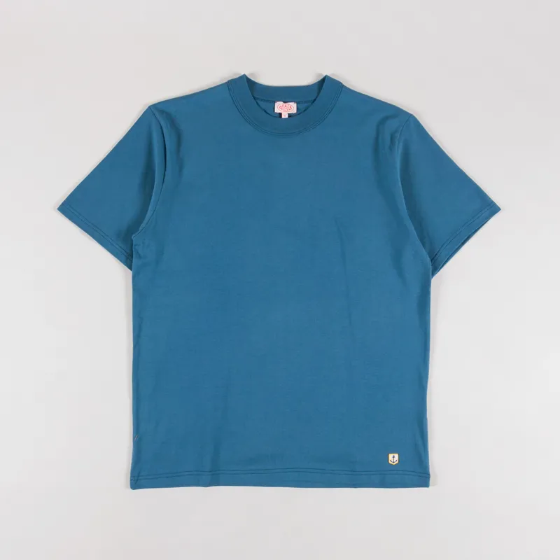 Armor Lux Organic Heritage T Shirt Winterblue