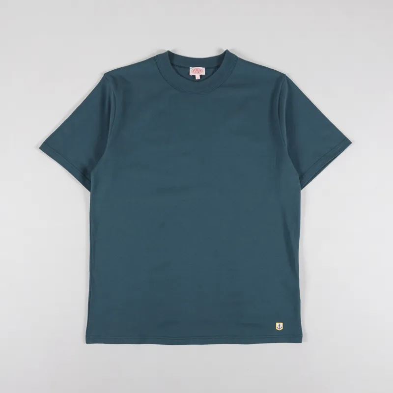 Armor Lux Organic Heritage T Shirt Dark Storm