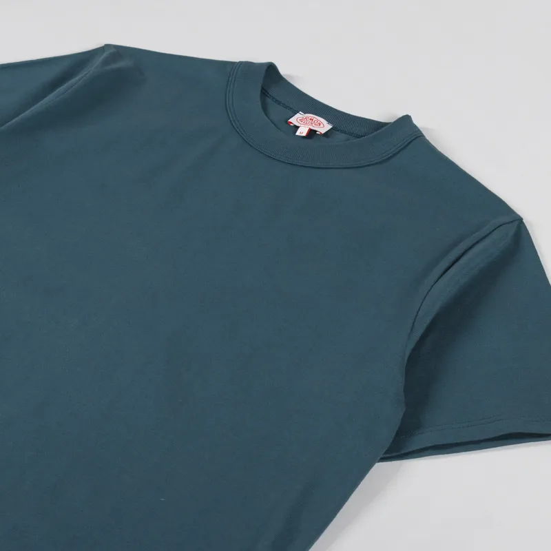 Armor Lux Organic Heritage T Shirt Dark Storm-1