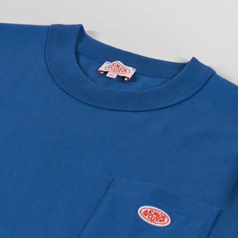 Armor Lux Heritage Pocket T Shirt Dark Blue-2