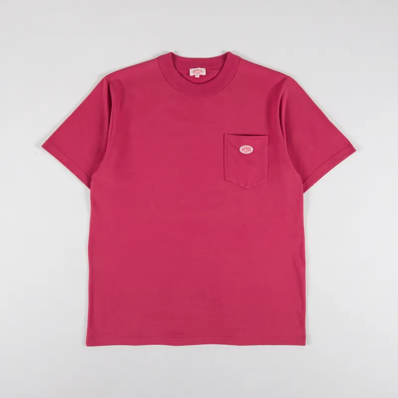Armor Lux Heritage Pocket T Shirt Cardinal