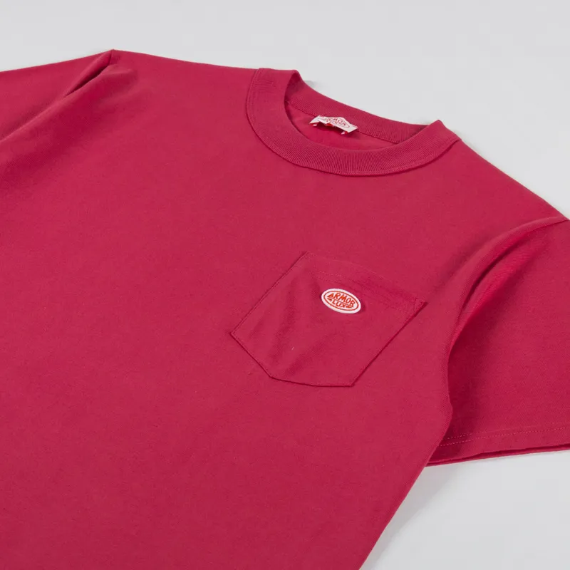 Armor Lux Heritage Pocket T Shirt Cardinal-1