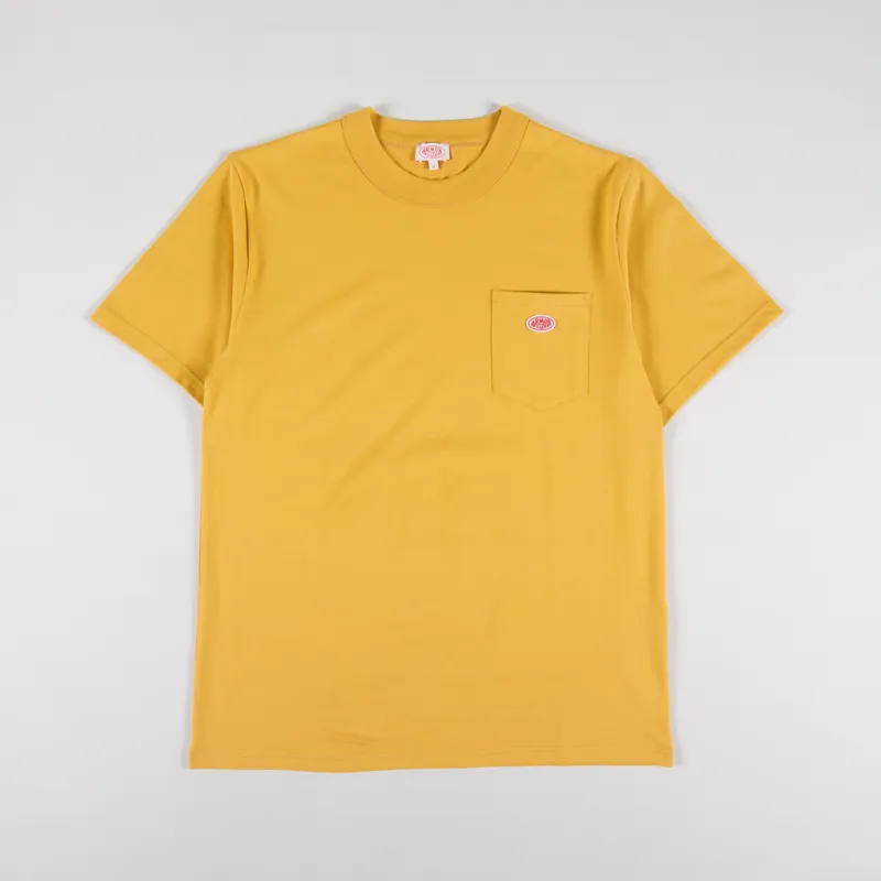 Armor Lux Heritage Pocket T Shirt Sunflower