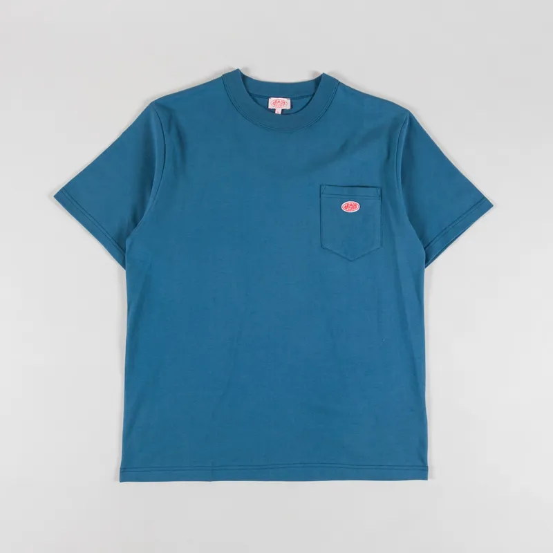 Armor Lux Heritage Pocket T Shirt Winterblue