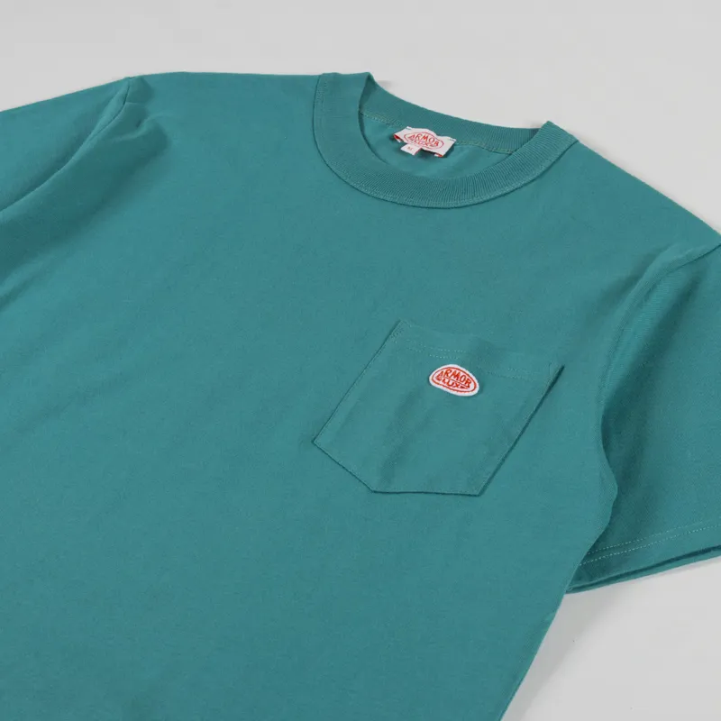 Armor Lux Heritage Pocket T Shirt Deep Jungle-1