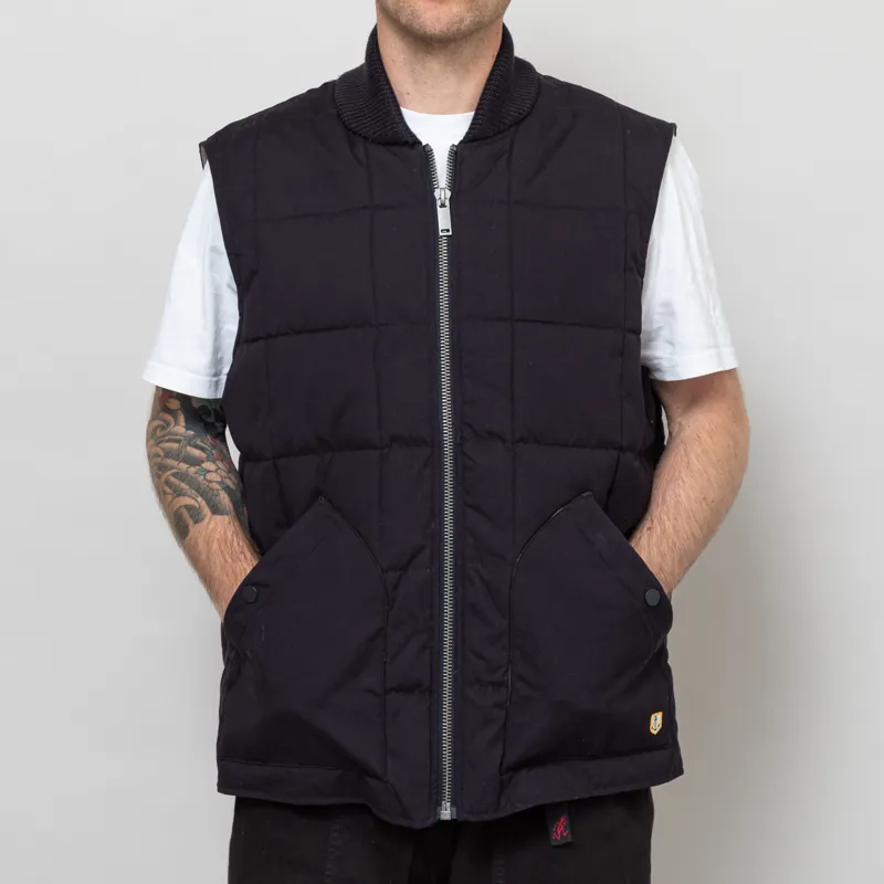 Armor Lux Quilted Gilet Rich Navy-1