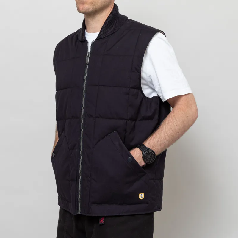 Armor Lux Quilted Gilet Rich Navy-2