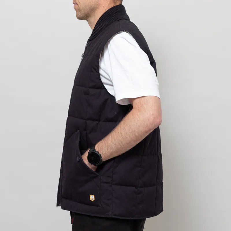 Armor Lux Quilted Gilet Rich Navy-3
