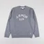Armor Lux Heritage Logo Crew Sweat Misty Grey Boucle