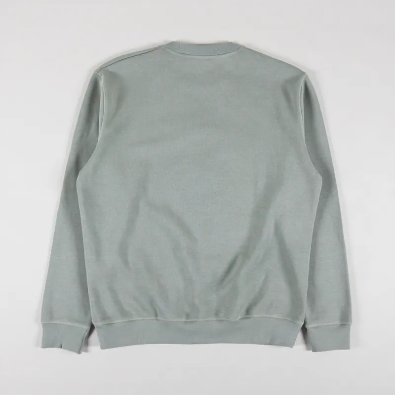 Armor Lux Heritage Logo Crew Sweat Shadow Boucle-1