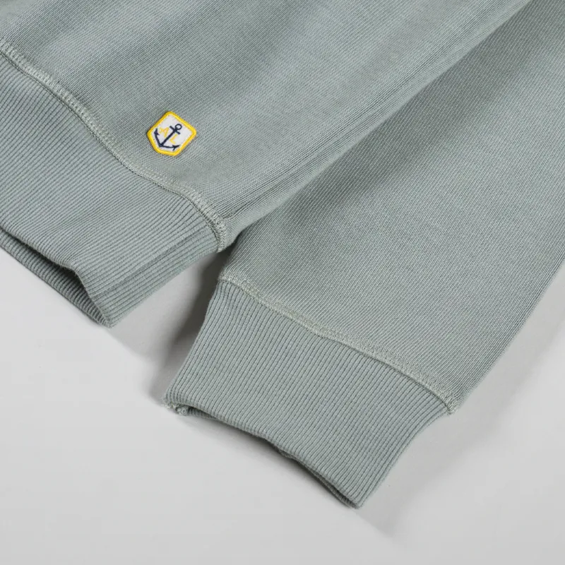 Armor Lux Heritage Logo Crew Sweat Shadow Boucle-7