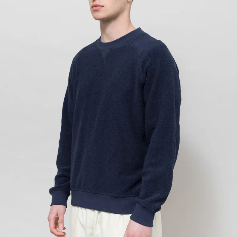 Armor Lux Heritage Raglan Sweat Marine Deep-1