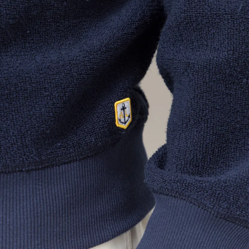 Armor Lux Heritage Raglan Sweat Marine Deep-5