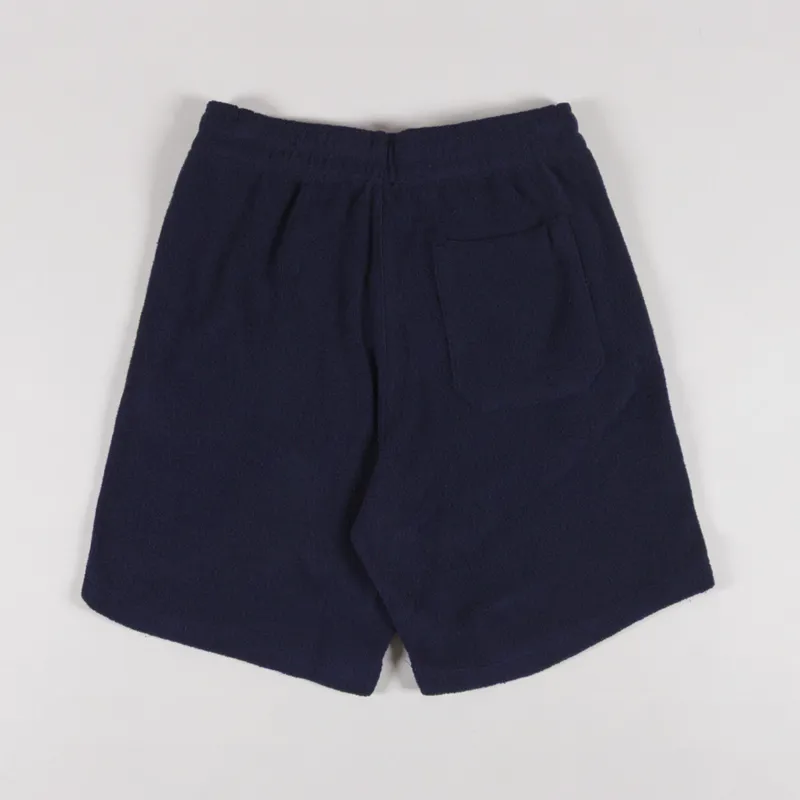 Armor Lux Heritage Towelling Shorts Marine Deep-1
