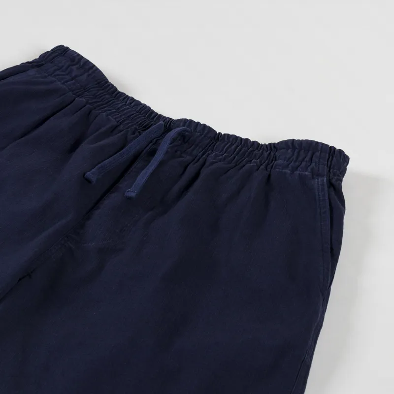 Armor Lux Elasticated Canvas Shorts Marine Deep-2