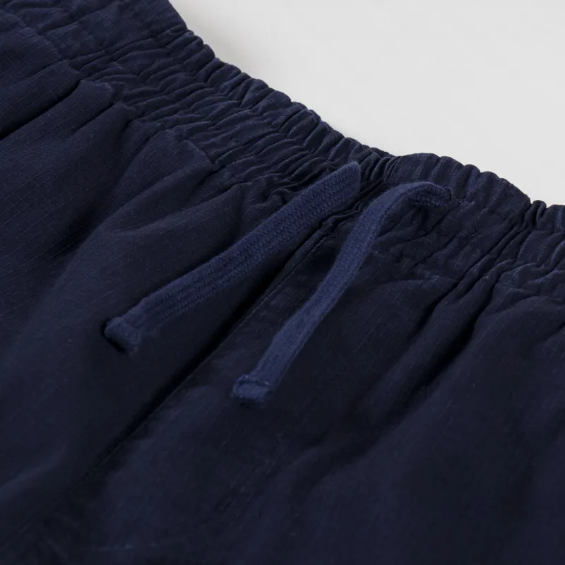 Armor Lux Elasticated Canvas Shorts Marine Deep-4