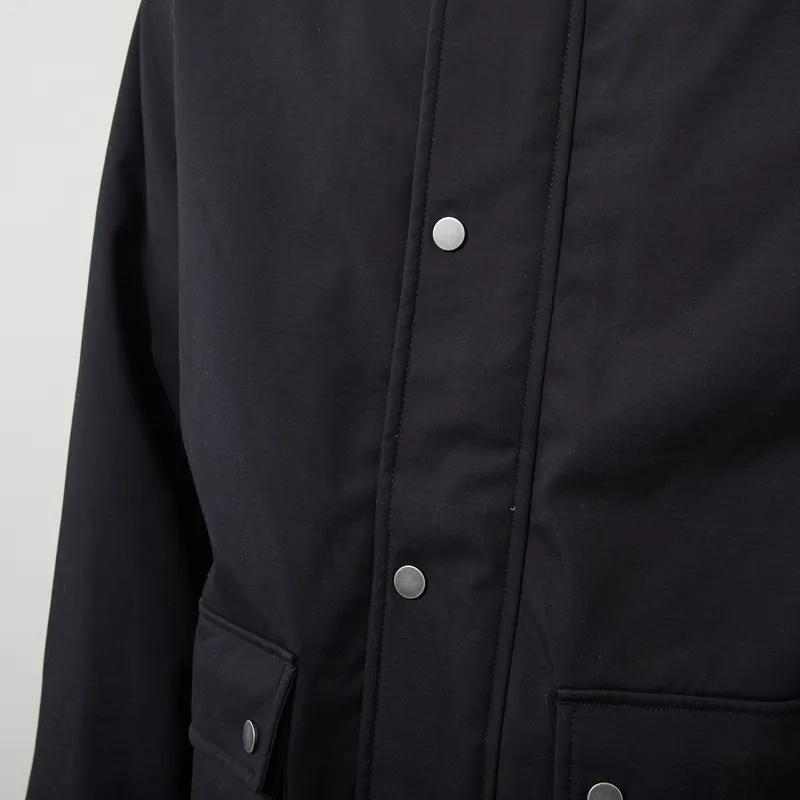Armor Lux Quilted Cotton Jacket Black-4