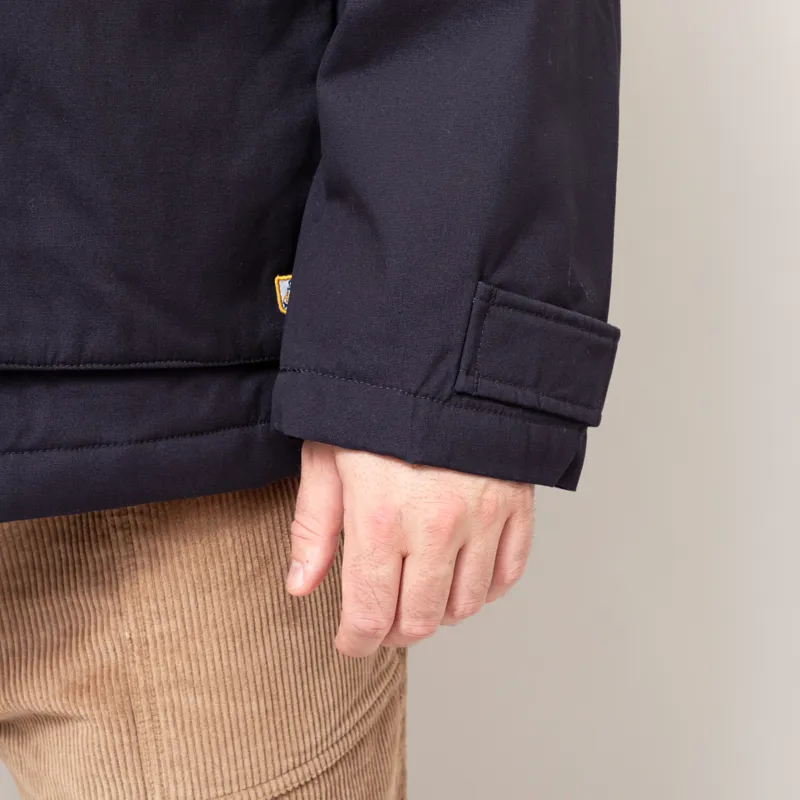 Armor Lux Quilted Cotton Jacket Rich Navy-12